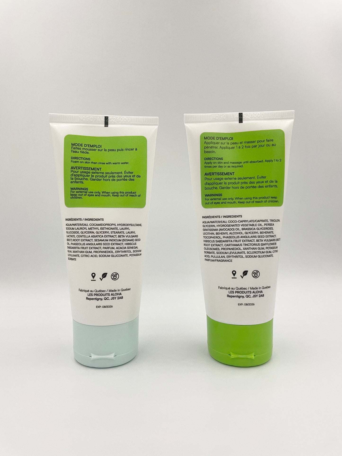 Duo Savon & Crème– Nettoyage et hydratation Intense