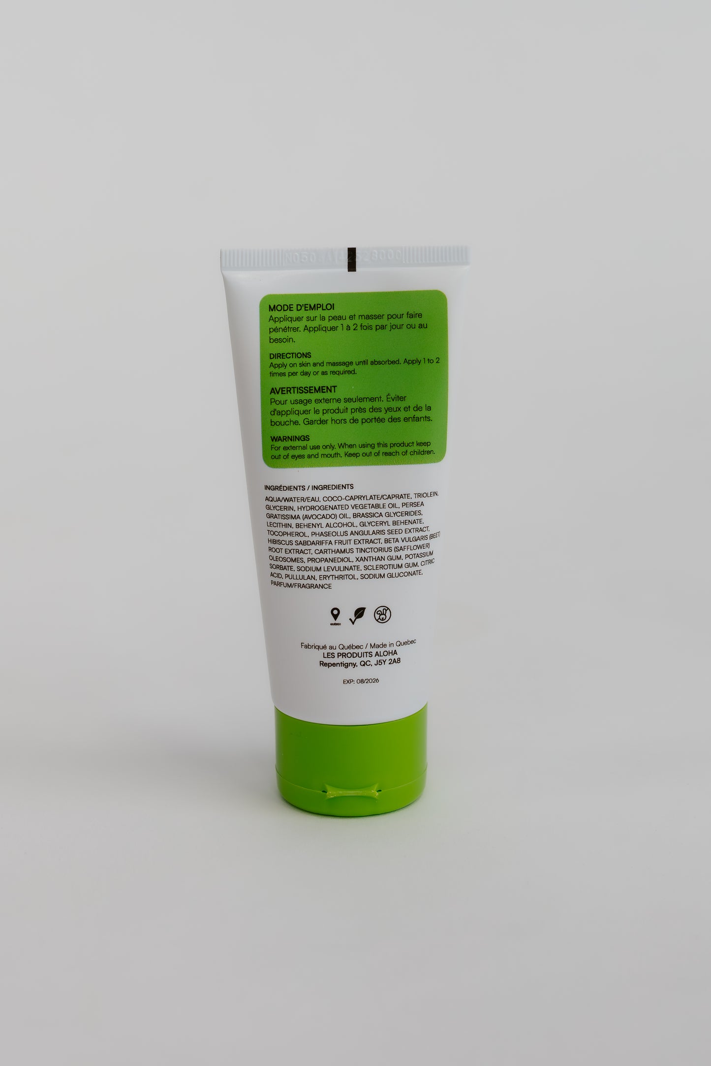 Moisturizing Cream - 100% Vegan